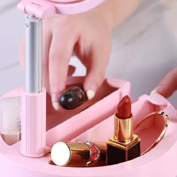 Foldable Selfie Stick Ring Light Tripod For Phone With Mirror, Mobile Live Bracket Led Light, Portable Desktop Lamp Photography Props LED For Phone, Beauty Selfie Stick With Light Foldable Selfie Stick Ring Light Tripod For Phone With Mirror, Mobile Live Bracket Led Light, Portable Desktop Lamp Photography Props LED For Phone, Beauty Selfie Stick With Light